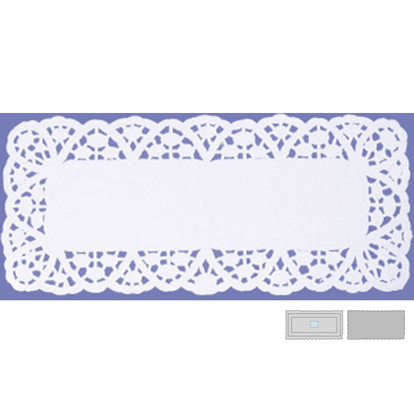 Papir blonder doilies